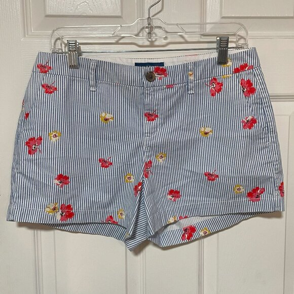Old Navy Twill Floral Everyday Short - 6 - Picture 1 of 4